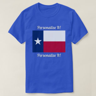 Camiseta Bandeira do Estado do Texas