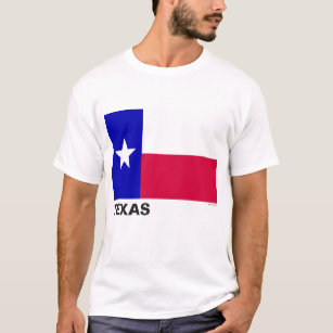 Camiseta Bandeira do Estado do Texas