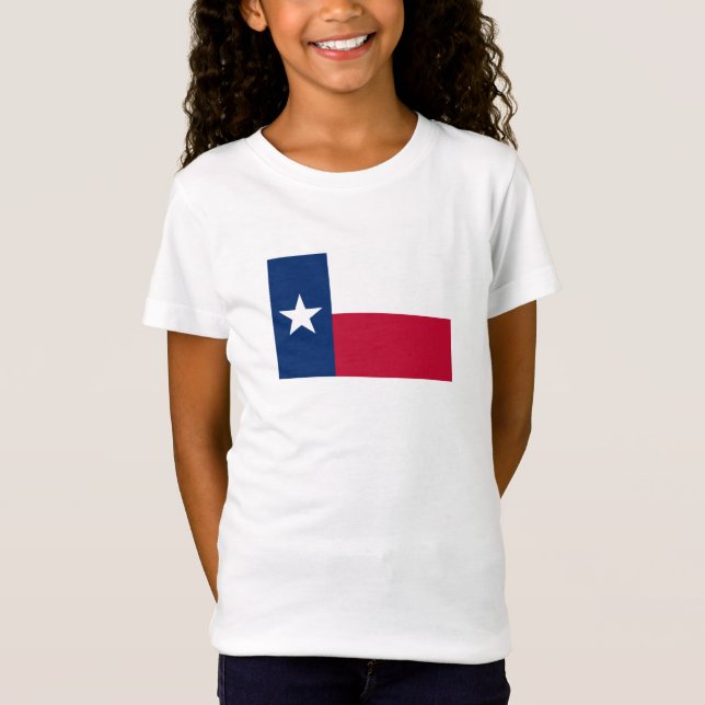 Camiseta Bandeira do Estado do Texas (Frente)