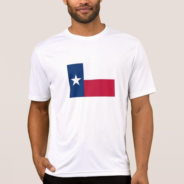 Camiseta Bandeira do Estado do Texas (Frente)