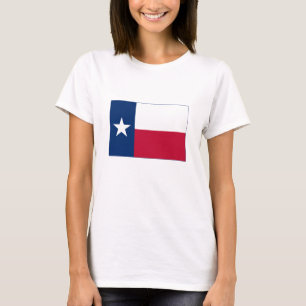 Camiseta Bandeira do Estado do Texas