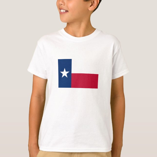 Camiseta Bandeira do Estado do Texas (Frente)