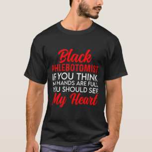 Camiseta Bandeira do Flebotomista do Mês da História Negra.