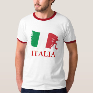 Camiseta Bandeira do futebol de Italia