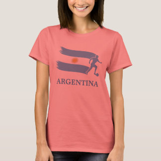 Camiseta Bandeira do futebol na Argentina