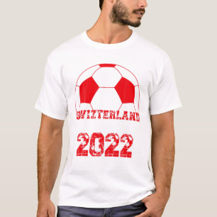 Camiseta Bandeira do futebol suiça 2022 - Futebol suíço
