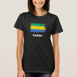 Camiseta Bandeira do Gabão República Gabonesa 1