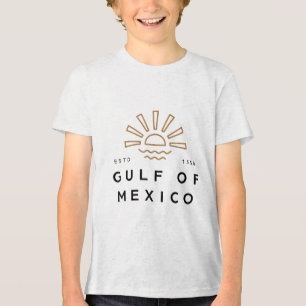 Camiseta Bandeira Do Golfo Do México, América Do Norte
