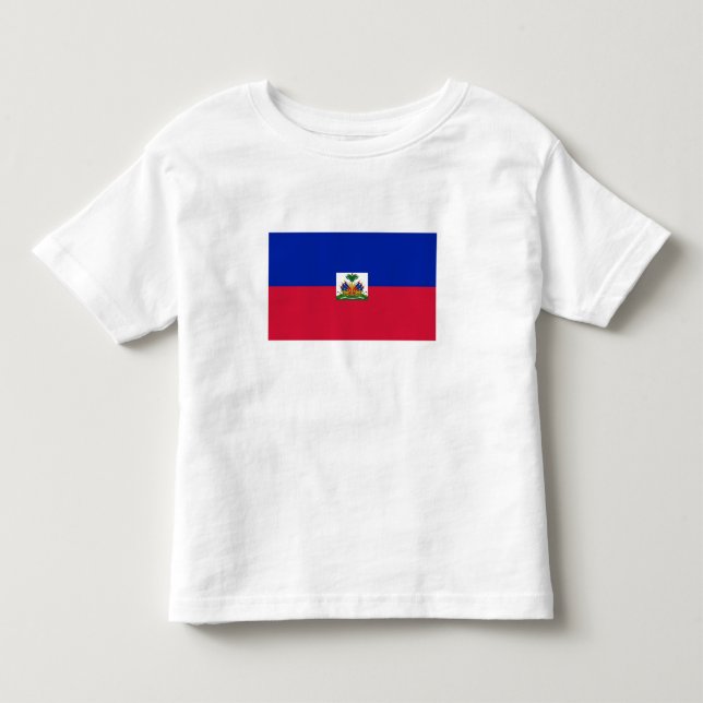 Camiseta Bandeira do Haiti (Frente)