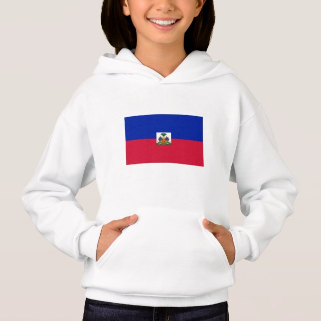 Camiseta Bandeira do Haiti (Frente)