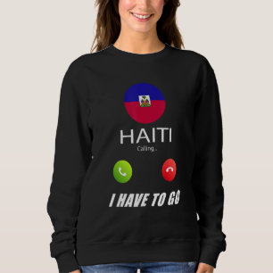 Camiseta Bandeira do Haiti Lembrança Haiti Está Chamando Es