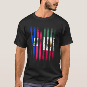 Camiseta Bandeira do Haiti México Bandeiras de Países Culti