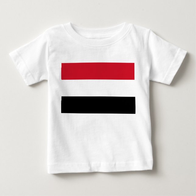 Camiseta Bandeira do Iémen (Frente)