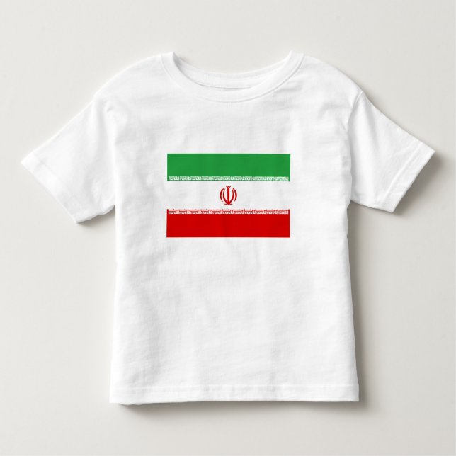 Camiseta Bandeira do Irã (Frente)