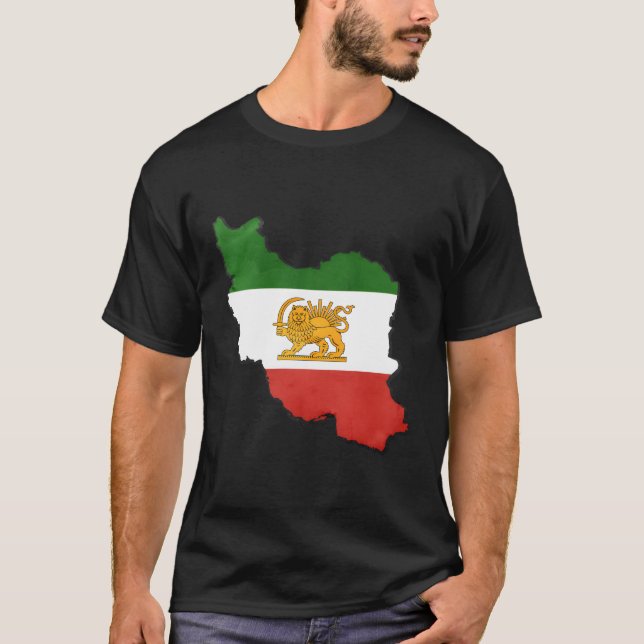 Camiseta Bandeira do Irã (Frente)