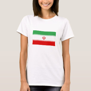 Camiseta Bandeira do Irã