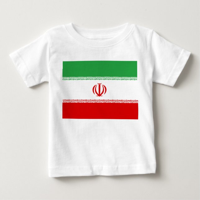 Camiseta Bandeira do Irã (Frente)