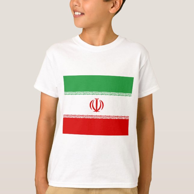 Camiseta Bandeira do Irã (Frente)