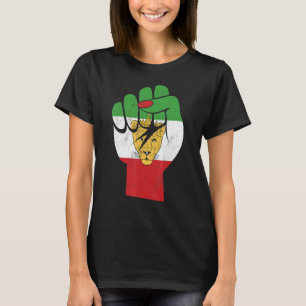 Camiseta Bandeira do Irã, Símbolo do Leão Iraniano, Lioness