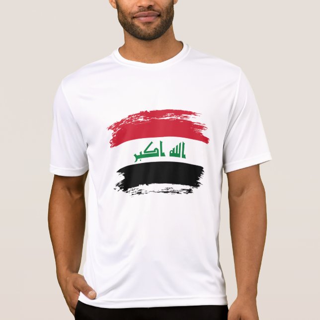 Camiseta Bandeira do Iraque (Frente)