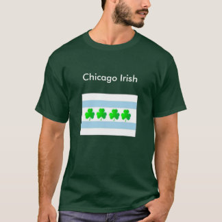 Camiseta Bandeira do irlandês de Chicago