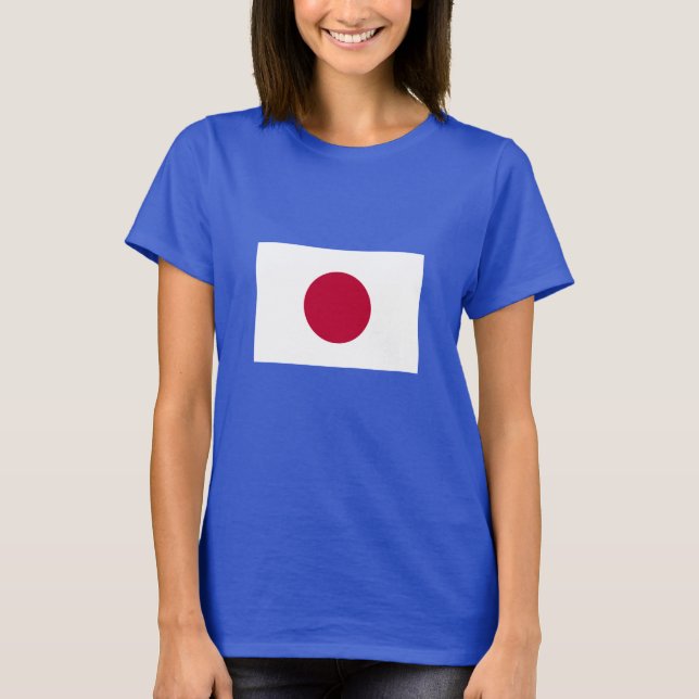 Camiseta Bandeira do Japão (Frente)
