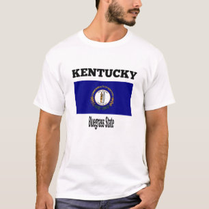 Camiseta Bandeira do Kentucky, Estado Bluegrass,