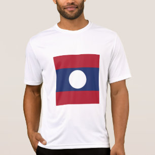 Camiseta Bandeira do Laos