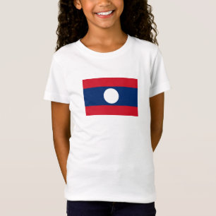 Camiseta Bandeira do Laos