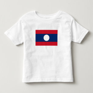 Camiseta Bandeira do Laos