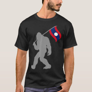 Camiseta Bandeira do Laos