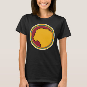 Camiseta Bandeira do Leão do Sri Lanka Animal Nacional do S
