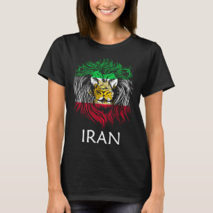 Camiseta Bandeira do Leão Iraniano