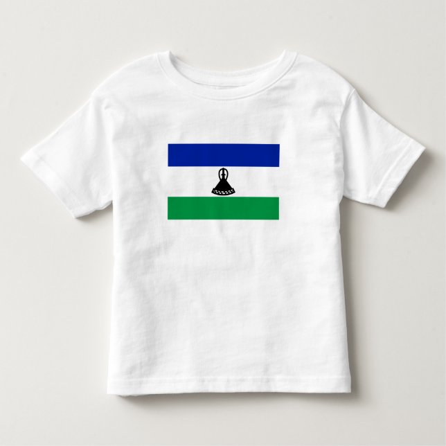 Camiseta Bandeira do Lesoto (Frente)