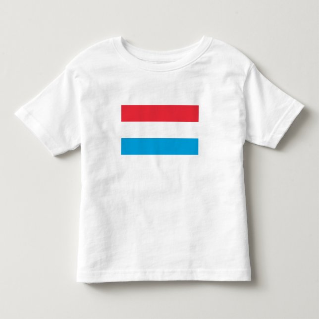 Camiseta Bandeira do Luxemburgo (Frente)