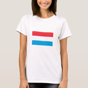 Camiseta Bandeira do Luxemburgo
