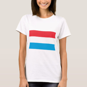 Camiseta Bandeira do Luxemburgo