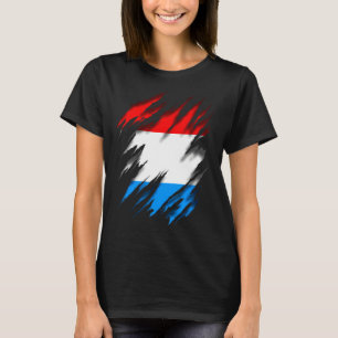 Camiseta Bandeira do Luxemburgo
