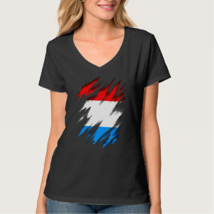 Camiseta Bandeira do Luxemburgo