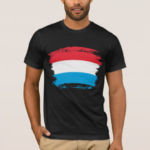 Camiseta bandeira do Luxemburgo