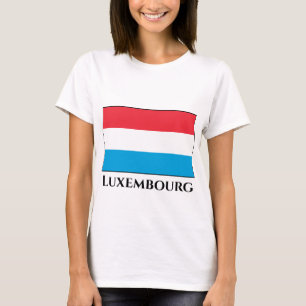 Camiseta Bandeira do Luxemburgo