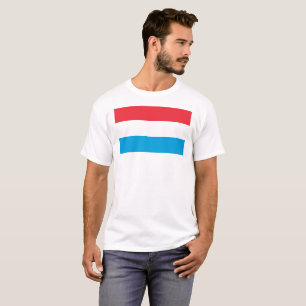 Camiseta Bandeira do Luxemburgo