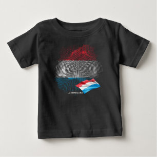 Camiseta bandeira do Luxemburgo