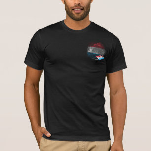 Camiseta bandeira do Luxemburgo