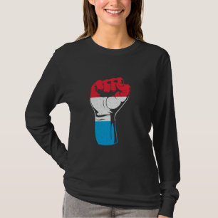 Camiseta Bandeira do Luxemburgo Orgulho Luxemburguês Letzeb