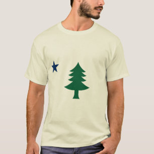Camiseta Bandeira do Maine de 1901
