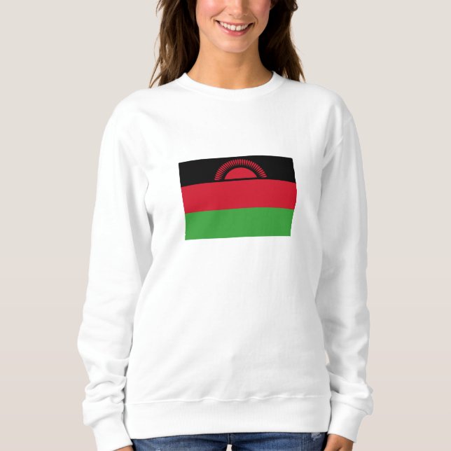 Camiseta Bandeira do Malawi (Frente)