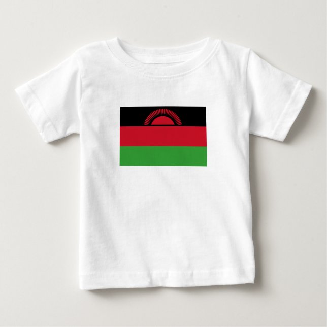 Camiseta Bandeira do Malawi (Frente)