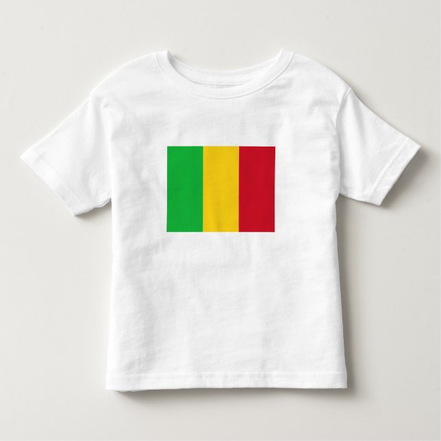Camiseta Bandeira do Mali (Frente)