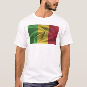 Camiseta Bandeira Do Mali